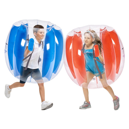 Inflatable Bumper Balls 2-Pack, 3 Ft PVC Zorb Balls