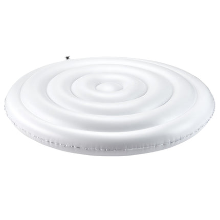Inflatable Hot Tub Cover, 65-In Round, Insulated PVC