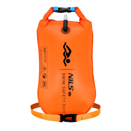 Inflatable Orange Safety Buoy with 18L Pocket