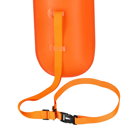 Inflatable Orange Safety Buoy with 18L Pocket