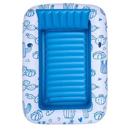 Inflatable Pool Float With UPF 50+ Canopy, 2-Person