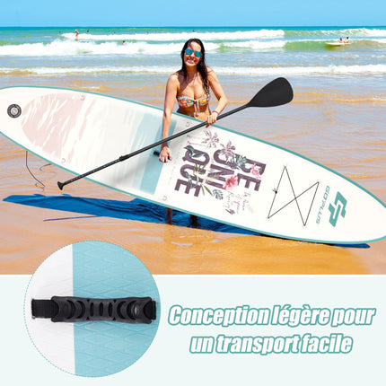 Inflatable SUP Board 320 cm, Paddle Pump Backpack Set
