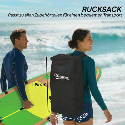 Inflatable SUP Board 335x82 cm with Seat & Accessories