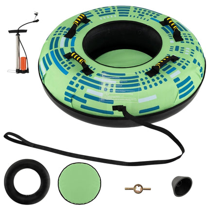 Inflatable Snow Sled with Tow Rope & Pump, Ø100 cm
