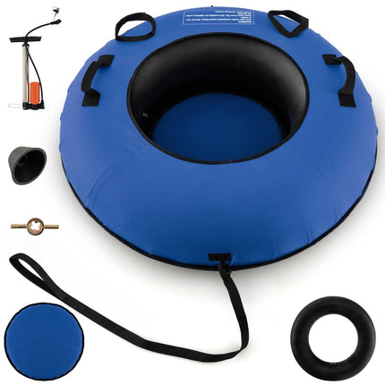 Inflatable Snow Tube 100cm with Pump & Tow Rope