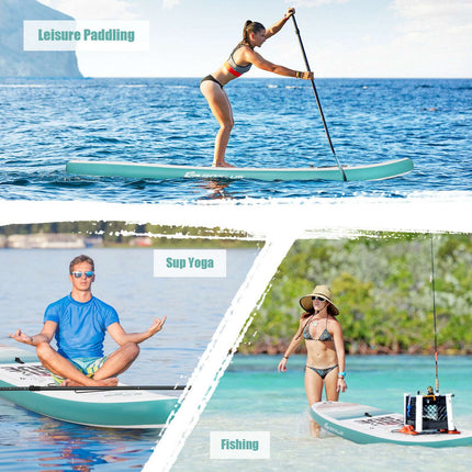 Inflatable Stand Up Paddle Board 10.5 Ft With Paddle, Pump