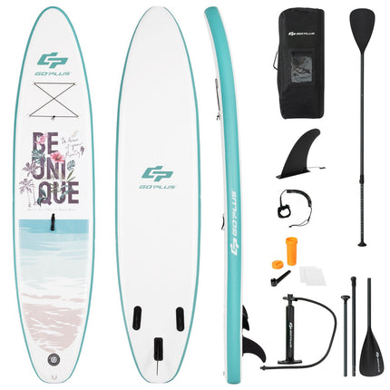 Inflatable Stand Up Paddle Board 11 Ft, Paddle and Pump