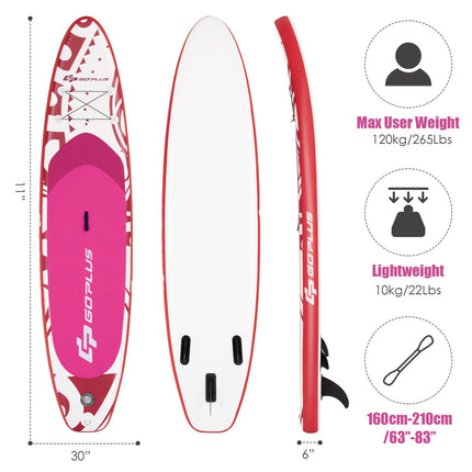 Inflatable Stand Up Paddle Board 335cm, Pump, Yoga