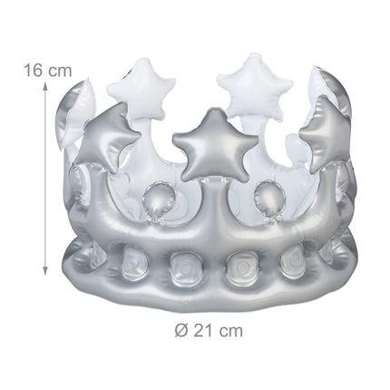 Inflatable crown