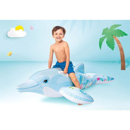 Inflatable mattress - dolphin INTEX 58535NP
