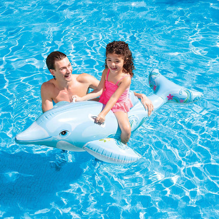 Inflatable mattress - dolphin INTEX 58535NP