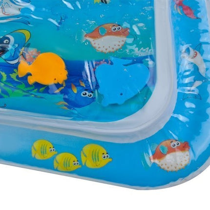 Inflatable play mat for children