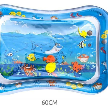 Inflatable play mat for children
