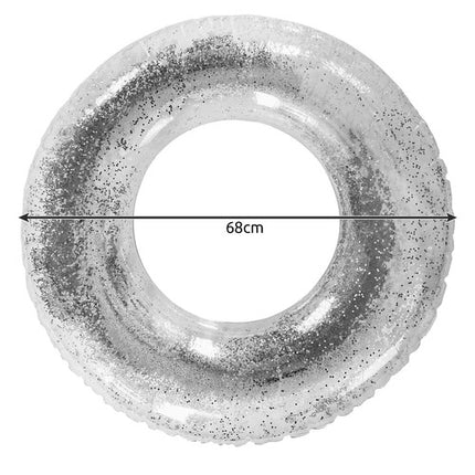 Inflatable wheel with glitter Malatec 20930