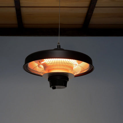 Infrared Ceiling Patio Heater 2000W, Remote Control, IP65