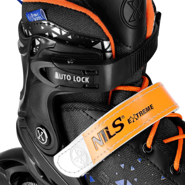 Inline- en hockeyschaatsenset, 4-in-1, maat M (34-38)