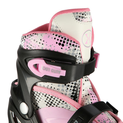 Inline/Ice Skates, 4-in-1, Pink, Size M (35-38)