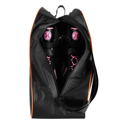 Inline Skate Bag – One-Shoulder 420D Nylon, Orange
