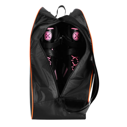 Inline Skate Bag – One-Shoulder 420D Nylon, Orange