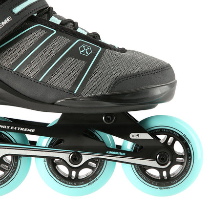 Inline Skates, Black-Mint, Size 41