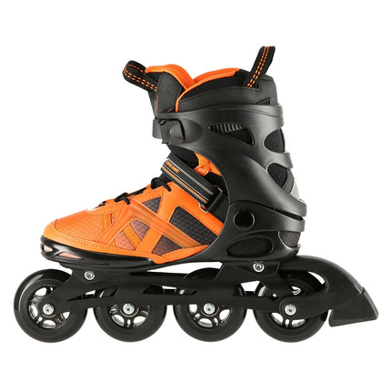 Inline Skates, Black-Orange, Size 41