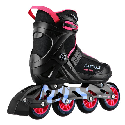 Inline Skates, Black/Pink, Size 39, Protective Gear