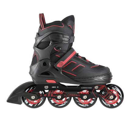 Inline Skates, Black-Red, Size S