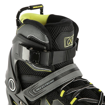 Inline Skates, Black-Yellow, Size 42