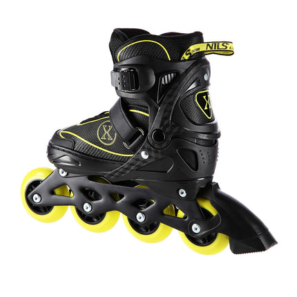 Inline Skates, Black/Yellow, Size M (35-38)