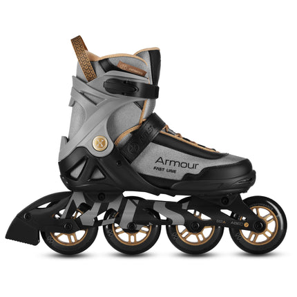 Inline Skates, Dark Gray, Size 41, 84mm Wheels