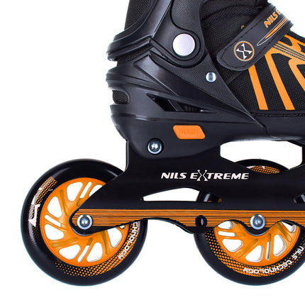 Inline Skates, Orange, Size M (34-38)