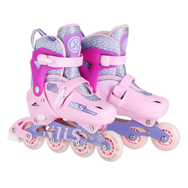 Inline skates, roze, maat S (30-33)