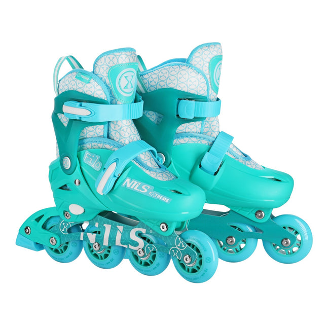 Inline Skates, Turquoise, Size XS (26-29)