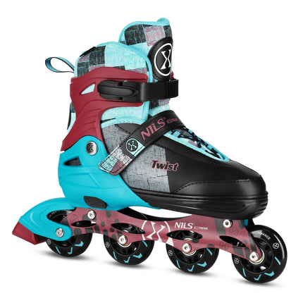 Inline Skates, Twist Blue, Size L (39-42)