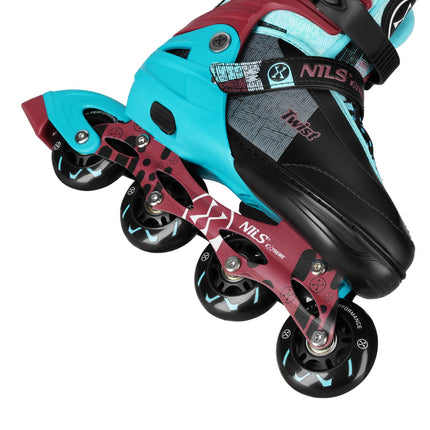 Inline Skates, Twist Blue, Size L (39-42)