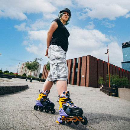 Inline Skates, Twist Yellow, Size S (31-34)