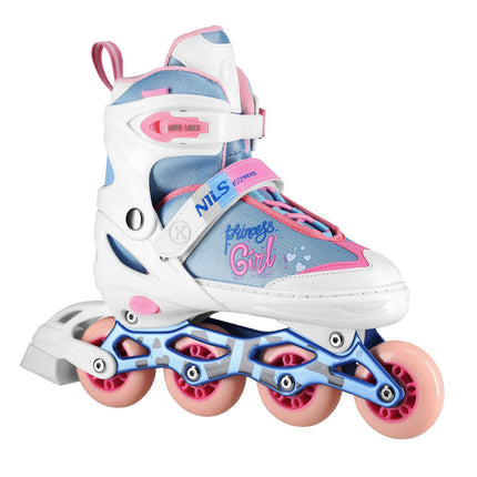 Inline Skates, White, Size L (39-42)