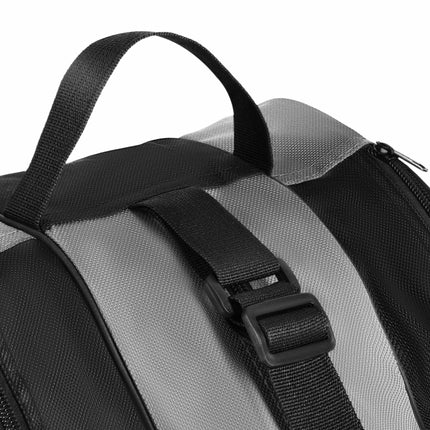 Inline and Ice Skate Bag, 3 Compartments, Grey