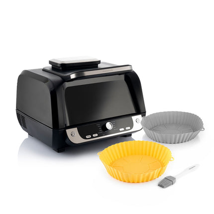 InnovaGoods 12-in-1 Air Fryer with Grill 6 L, 3400 W, 2 Silicone Baskets, Brush