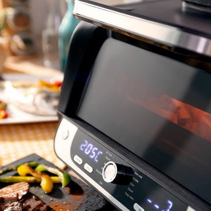 InnovaGoods 12-in-1 Air Fryer with Grill 6 L, 3400 W, 2 Silicone Baskets, Brush
