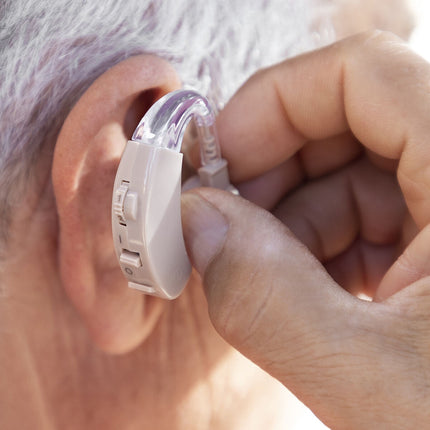 InnovaGoods Behind-the-Ear Hearing Amplifier, Pack of 2, Adjustable Volume