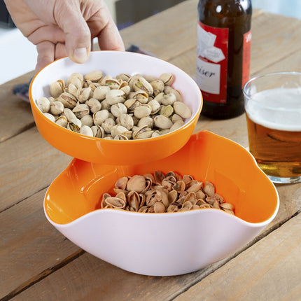InnovaGoods Cooling Drinks Dispenser and 2-in-1 Snack Bowl, 4 L