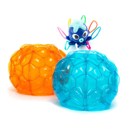 InnovaGoods Giant Inflatable Bumper Ball Pack of 2, Water Sprinkler Toy