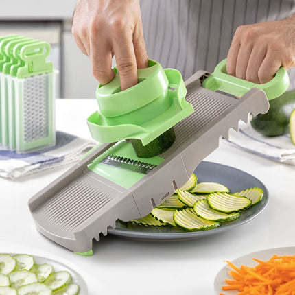 InnovaGoods Spiral Slicer and 6-in-1 Mandolin Grater Pack, Foldable