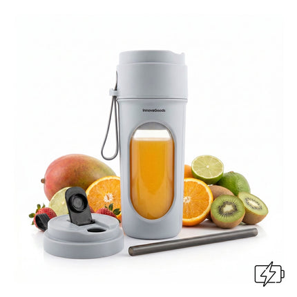 InnovaGoods Wellsy Portable Rechargeable Blender 450 ml, USB-C, 40 W