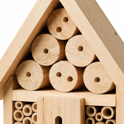 Insect Hotel Kit, 2-Pack, Fir Wood and Bamboo