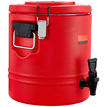 Insulated Beverage Dispenser 3 Gal, Hot Cold, Steel Liner