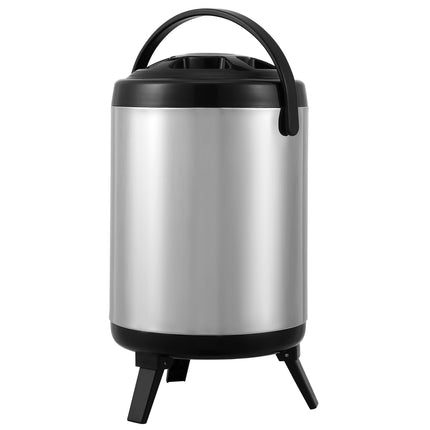 Insulated Stainless Beverage Dispenser, 1.5 Gal 6L, Spigot