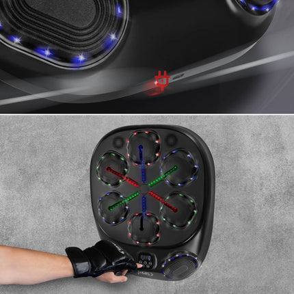 Intelligent Bluetooth Boxing Machine with Gloves, 4000mAh Battery
