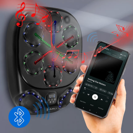 Intelligent Bluetooth Boxing Machine with Gloves, 4000mAh Battery